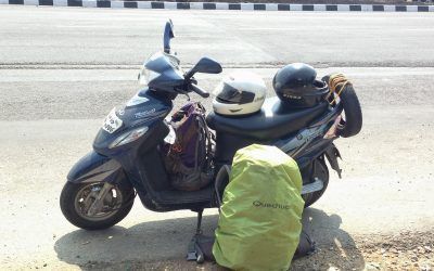 LA MOTO, UNA FORMA DISTINTA Y GENIAL DE CONOCER EL SUR DE LA INDIA