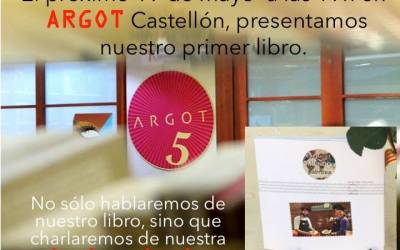 Presentación de nuestro libro de viajes y recetas del mundo en Castellón
