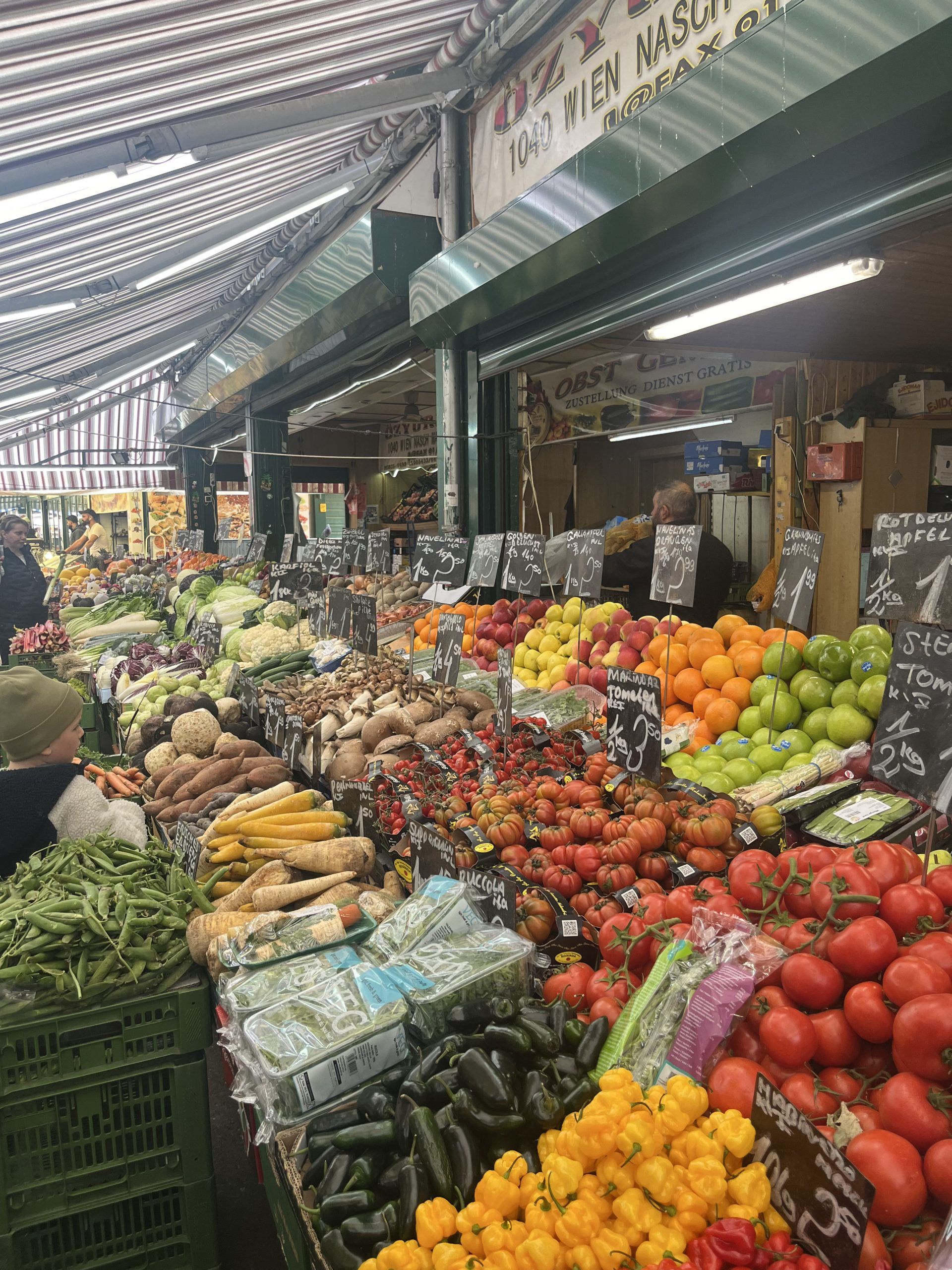 Mercado_Naschmarkt_viena Mercado de Naschmarkt